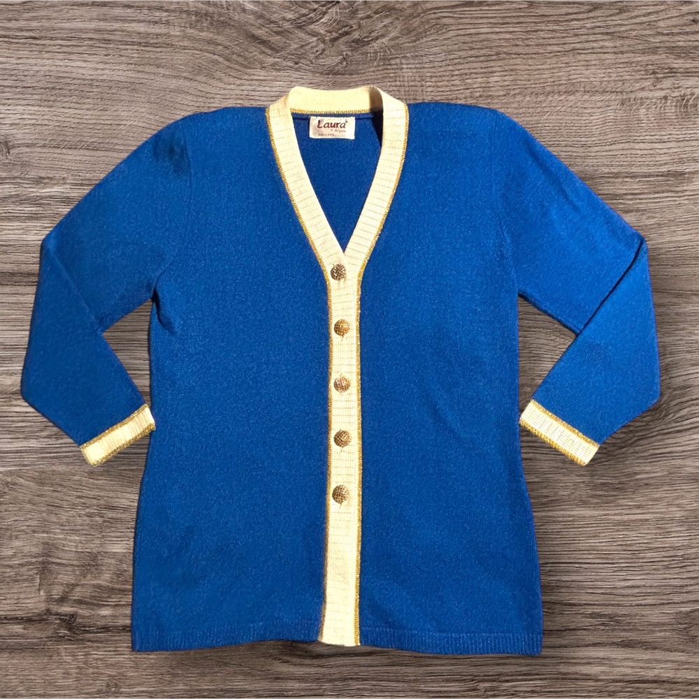 VINTAGE 80s/90s "Laura by
Alyzia" Cardigan